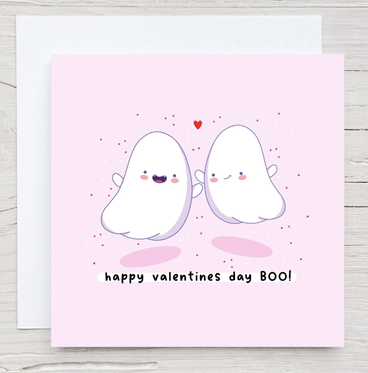 Boo Valentine's Card