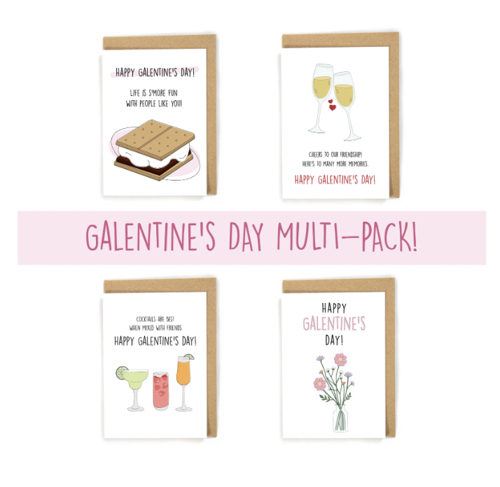 Galentine Card Set