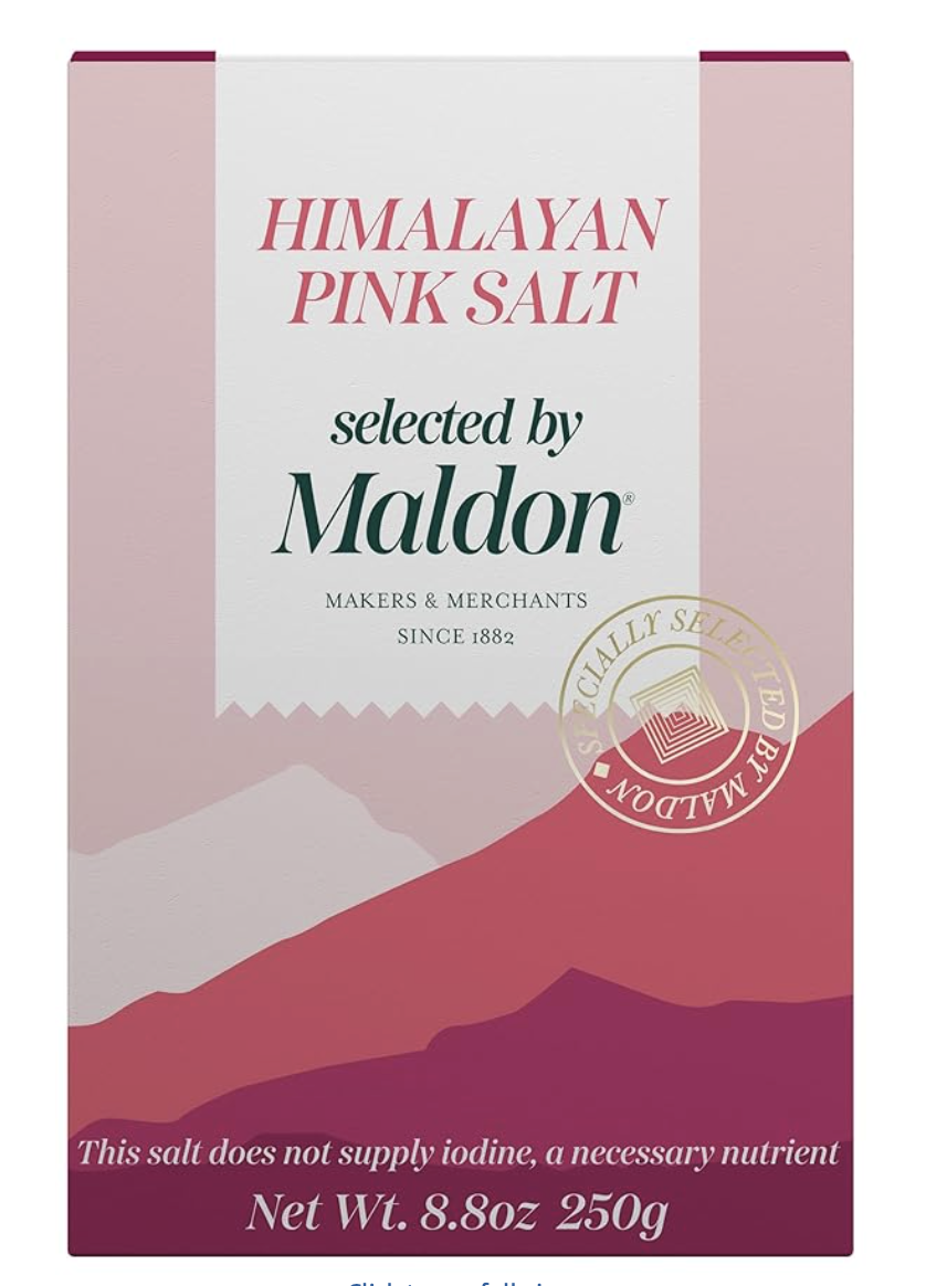 Pink Maldon Sea Salt