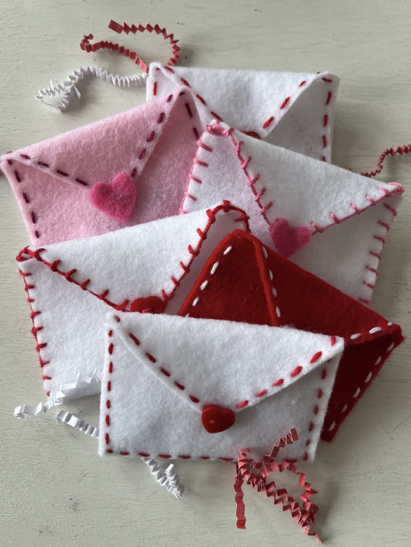 Felt Valentines