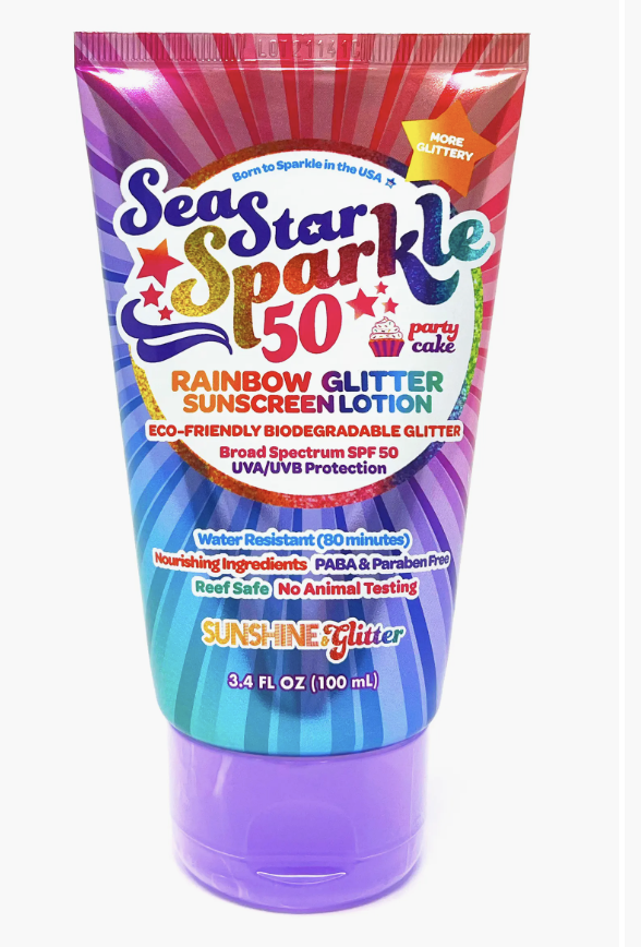 Seastar Glitter Sunscreen