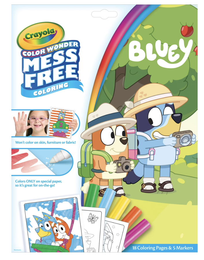 Bluey Coloring Book