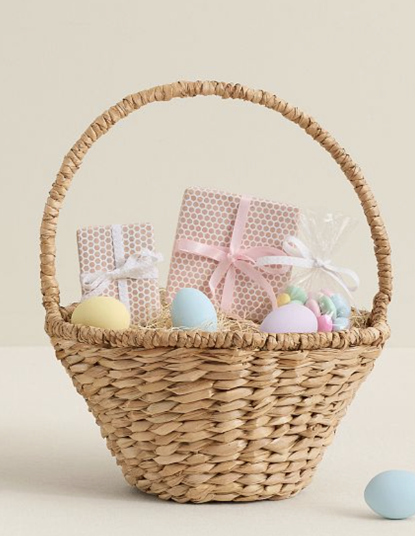 Wicker Easter Basket