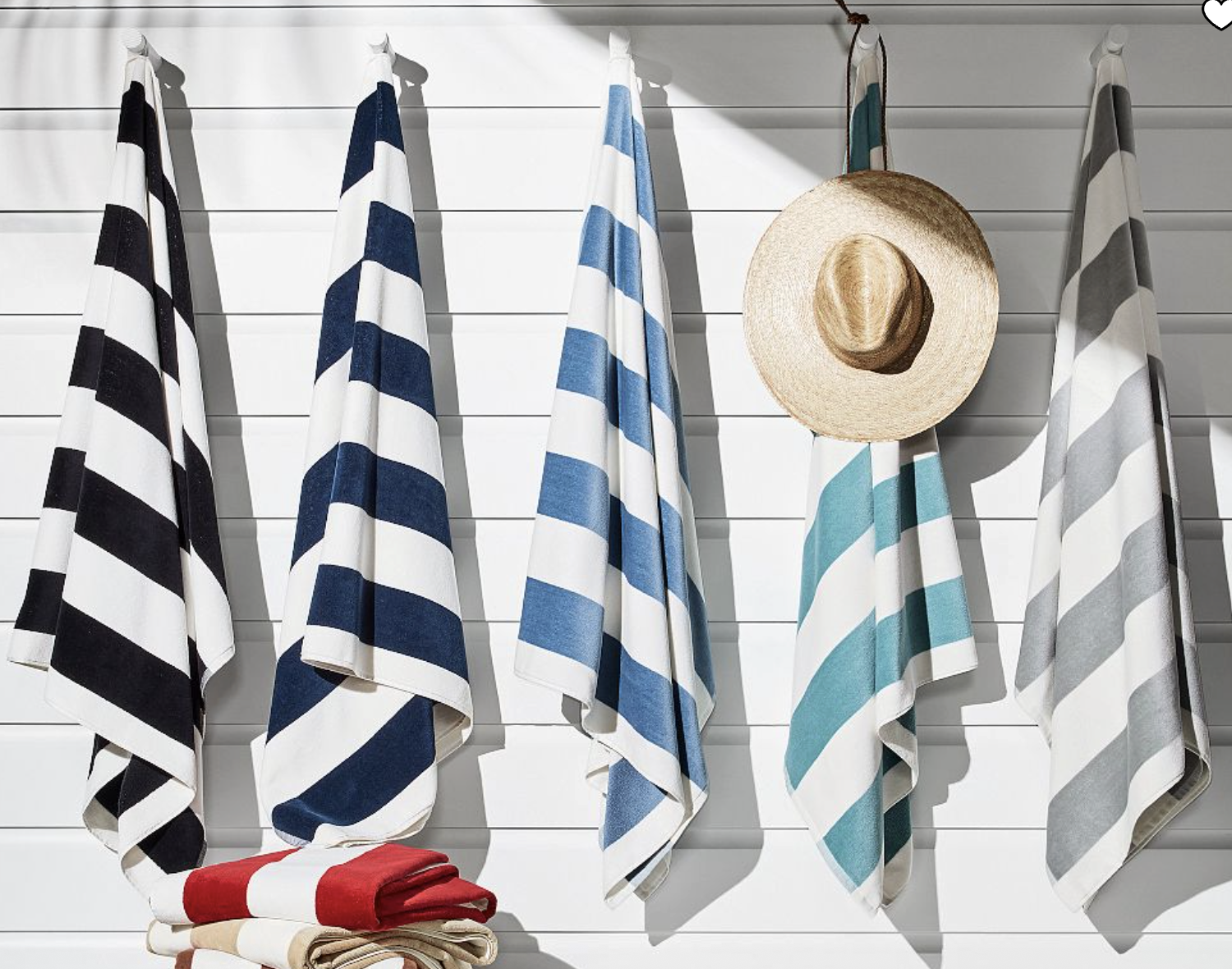 Pottery Barn Beach Towel