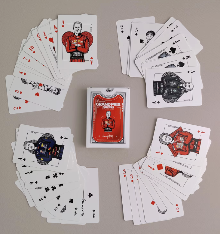 F1 Playing Cards