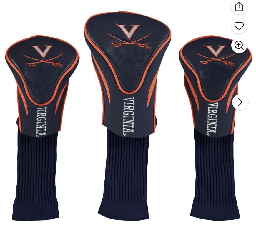 NCAA Golf Club Heads