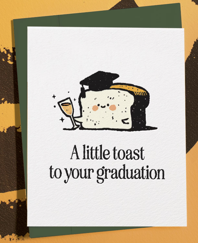 A Little Toast Card