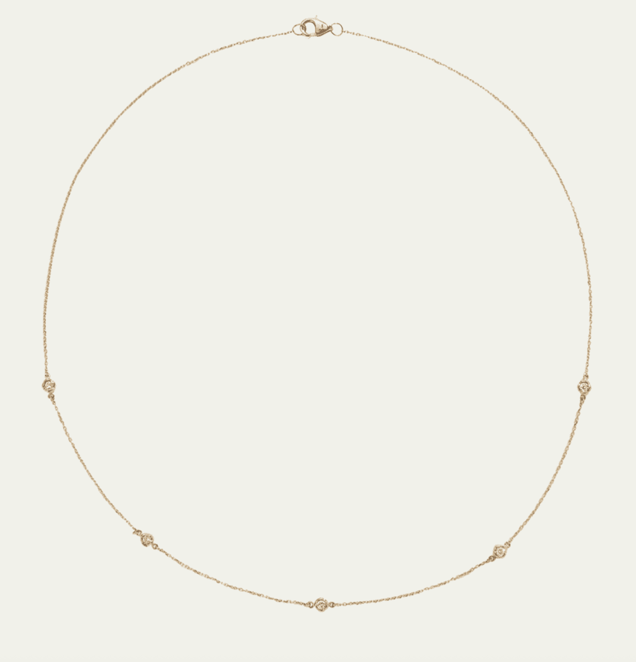 Pamela Love Gold and Diamond Necklace