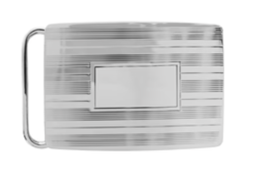Silver Belt Buckle