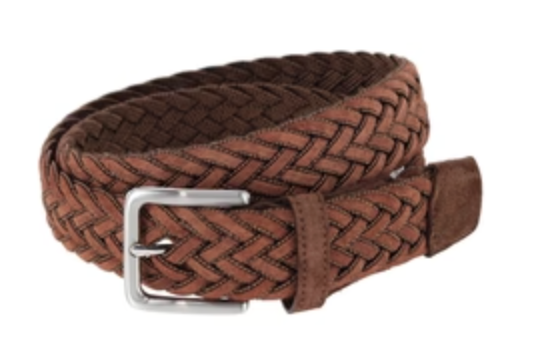 Braided Suede Belt