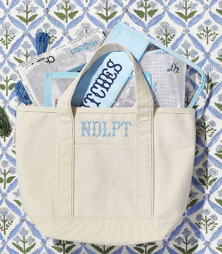 Needlepoint Tote