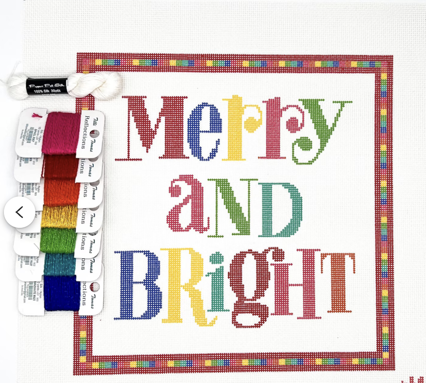 Merry and Bright Canvas