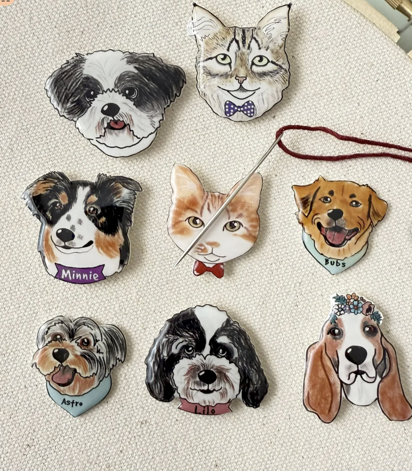 Custom Pet Needle Minder