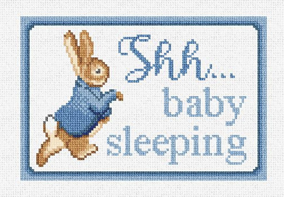 Shh Baby Sleeping Door Hanger