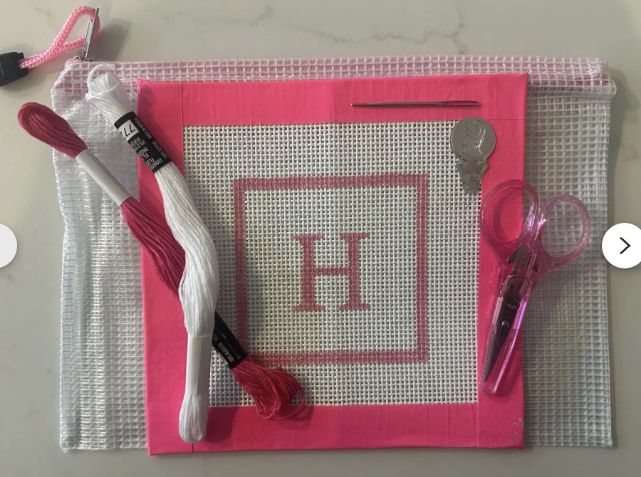 Initial Beginner Needlepoint Kit