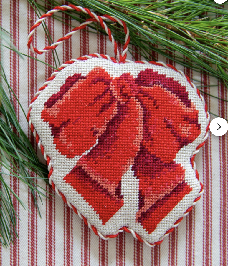 Bow Ornament Canvas