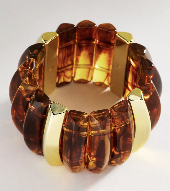 Two Tone Stretch Bracelet