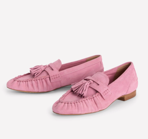 Pink Loafers