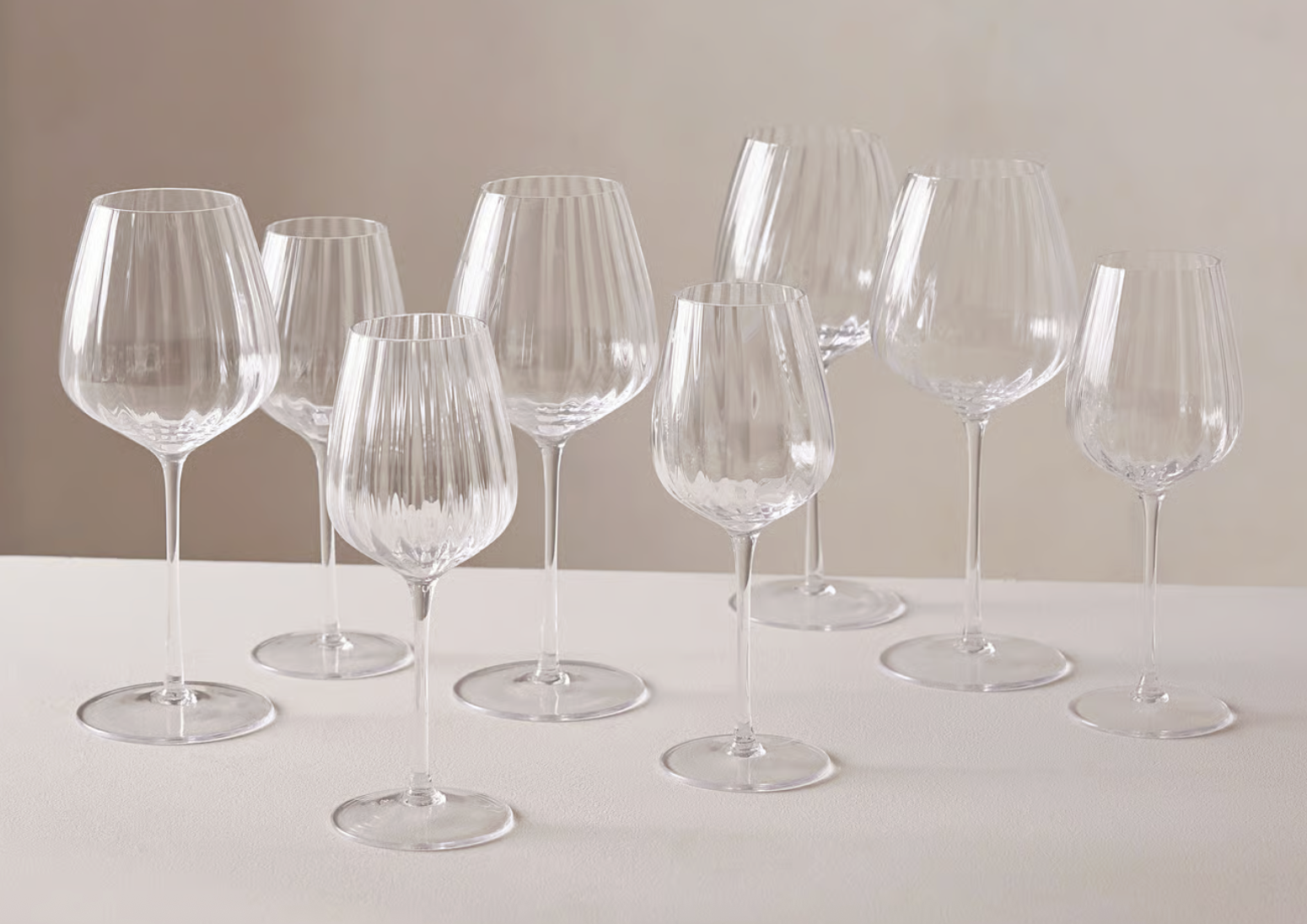 Pembroke Red &amp; White Wine glass set