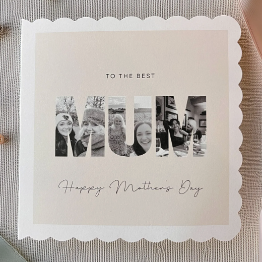 Personalized Mum Card