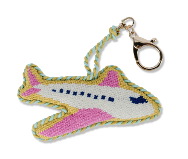 Airplane Bag Charm