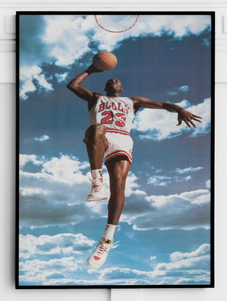 Michael Jordan Vintage Poster