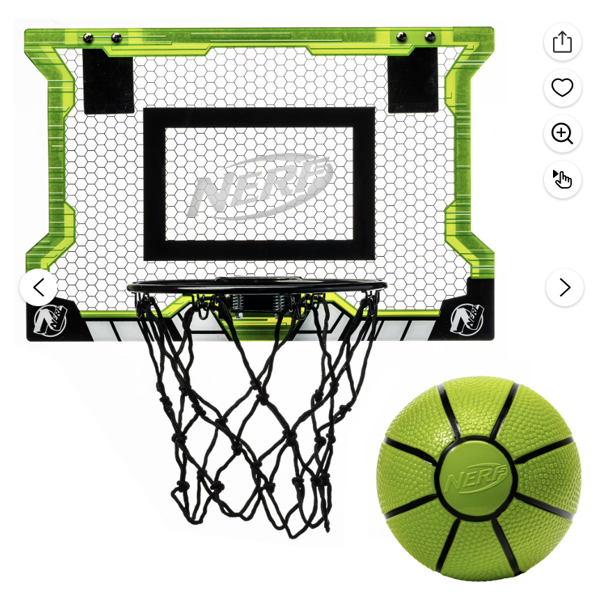 Nerf Indoor Basketball Hoop