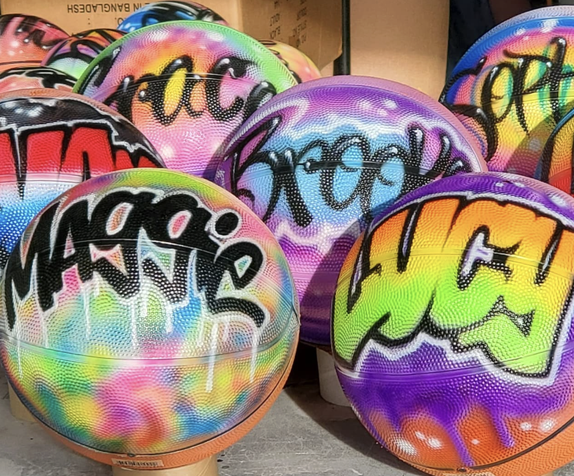 Airbrush Basketball