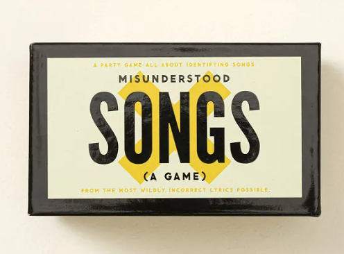Misunderstood Songs Game