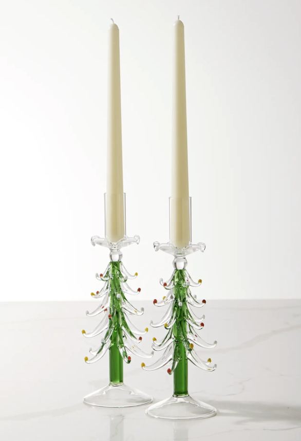 Christmas Tree Candlesticks