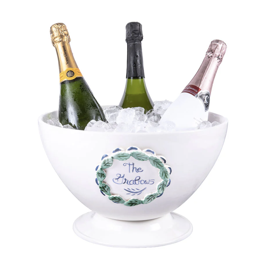 Personalized Champagne Bowl