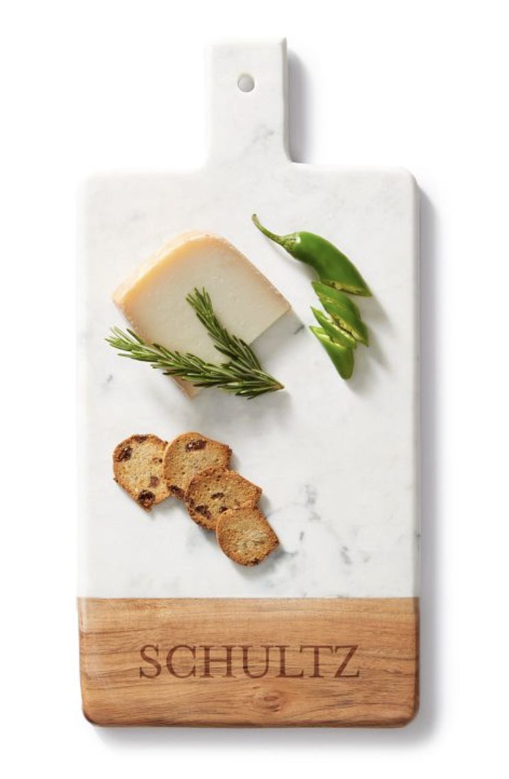 Monogrammed Cheeseboard