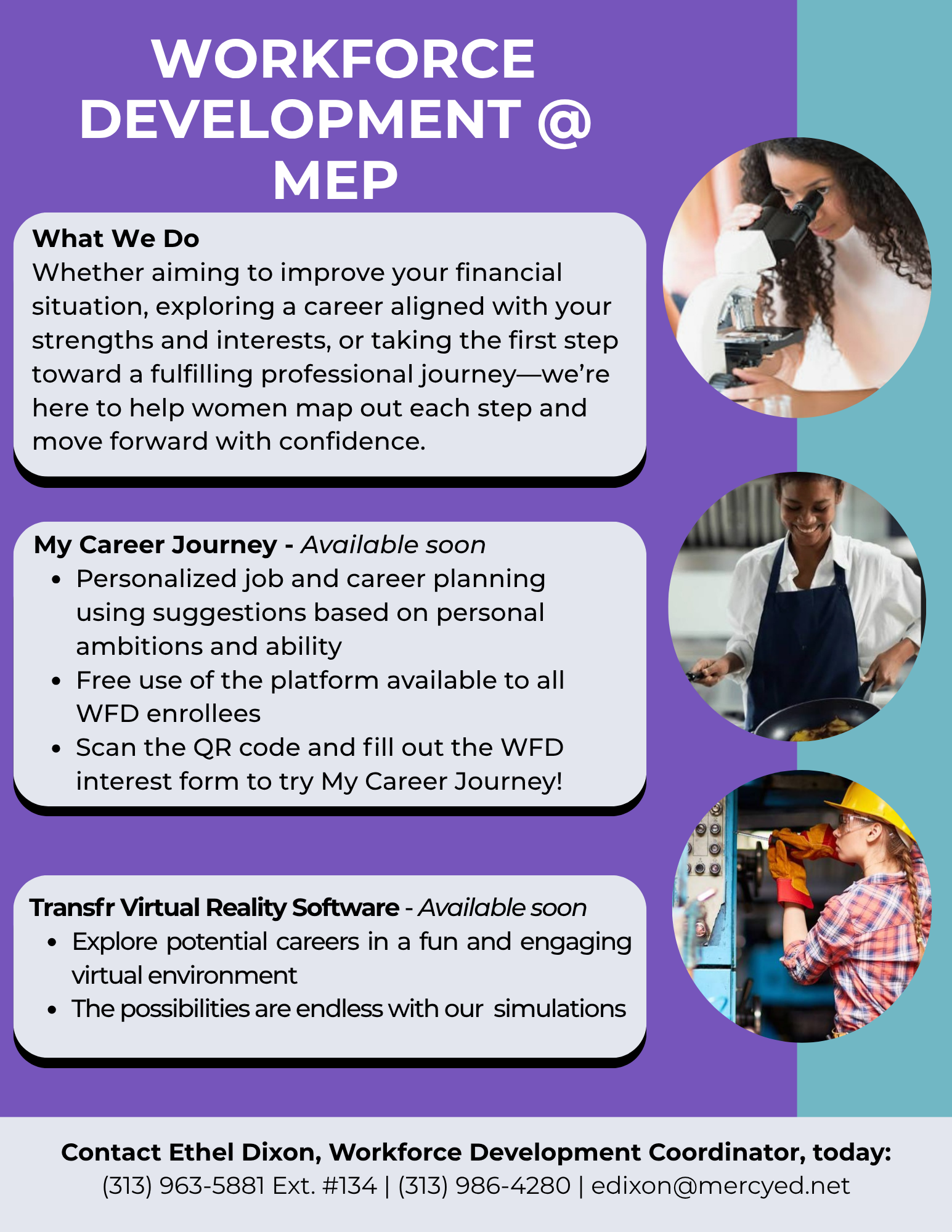 Workforce Development Training Programs Workforce Development Program — Mercy Education Project