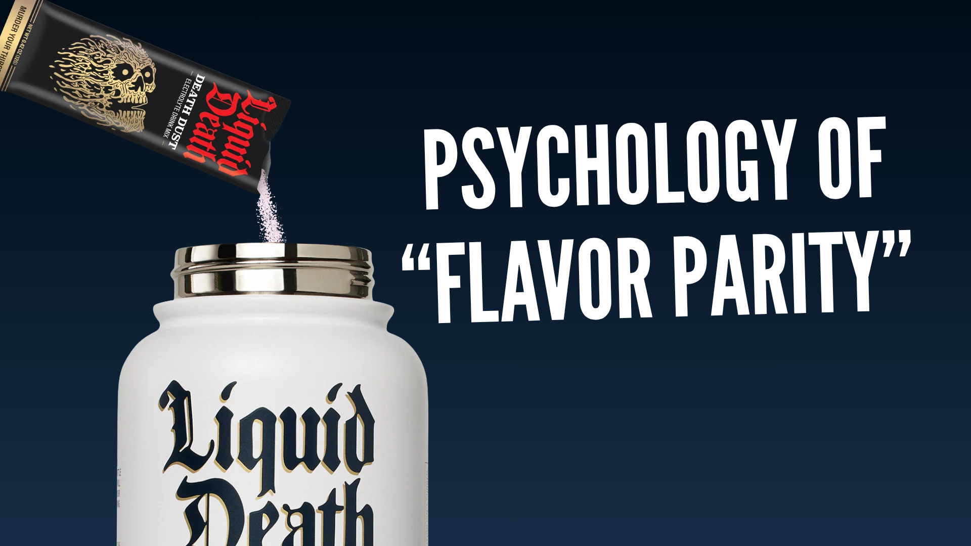 The Psychology of "Flavor Parity"
