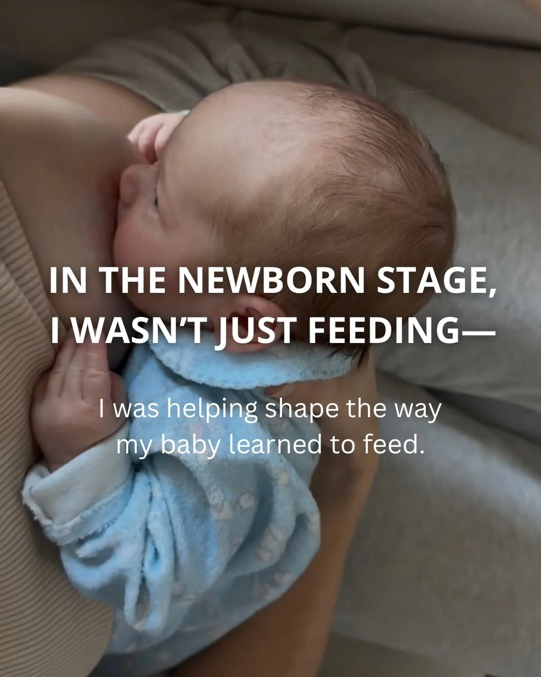 There&rsquo;s a lot of pressure in the newborn stage to &ldquo;do more&rdquo; to get feeding right.

But what made the biggest difference for us wasn&rsquo;t extra routines&mdash;it was being intentional with what we were already doing every day.

If