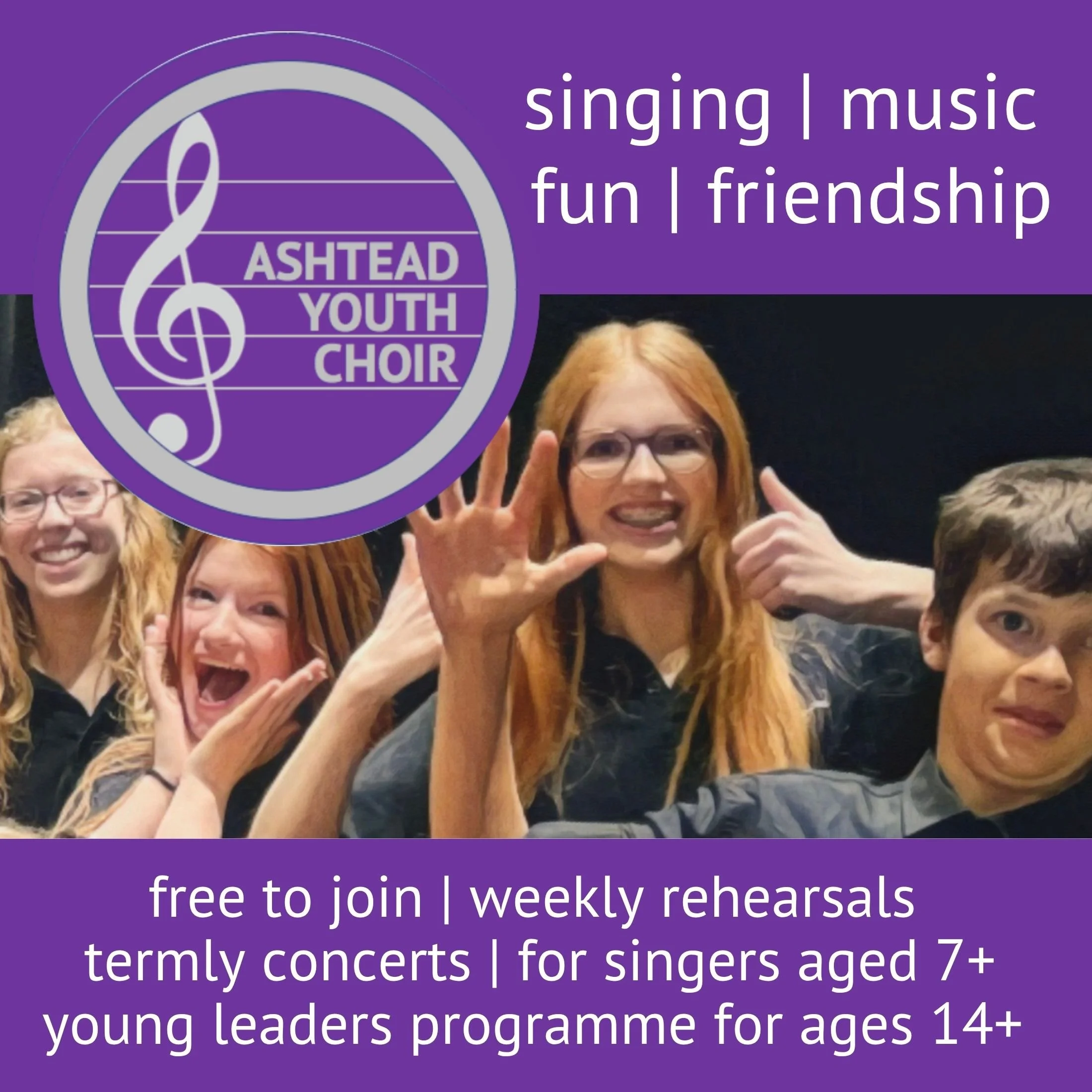 Find Your Voice with Ashtead Youth Choir