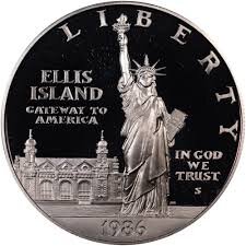 1986 United States Liberty Proof Silver Dollar