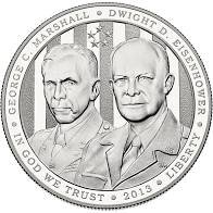 2013 5 Star Generals Silver Dollars