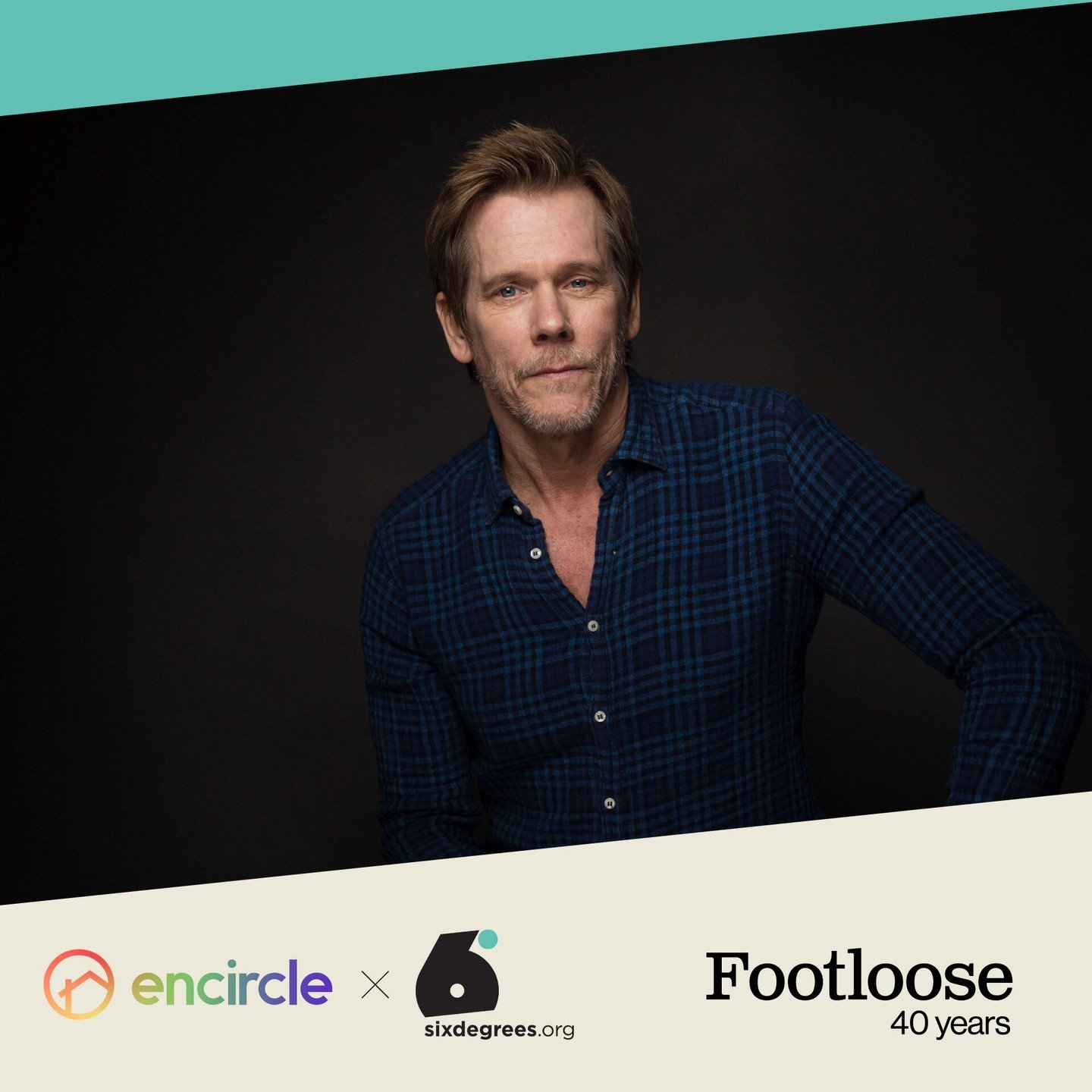 🎉Encircle is honored to partner with @kevinbacon and @sixdegreesofkb for the 40th anniversary of Footloose tomorrow in Payson, Utah💃 

As part of the celebration, Encircle, Six Degrees, along with @centro_ut, @spy_hop, and @foodandcareut, will work