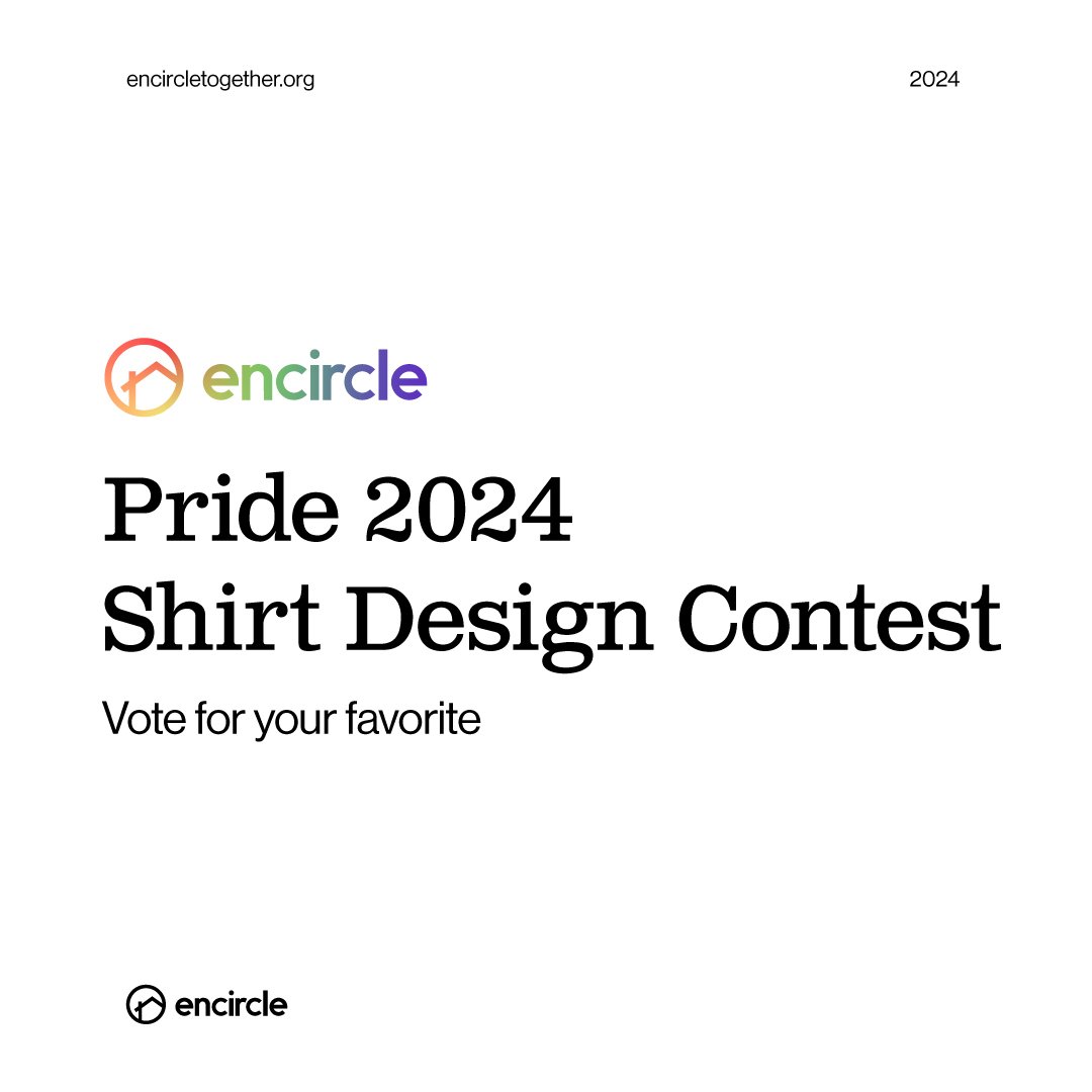 Thank you to everyone who participated in our 👕Pride T-shirt design contest! There were dozens of submissions and we appreciate the creativity and design skills of our amazing youth and young adults 👩&zwj;🎨 

We have narrowed down the top 5 design