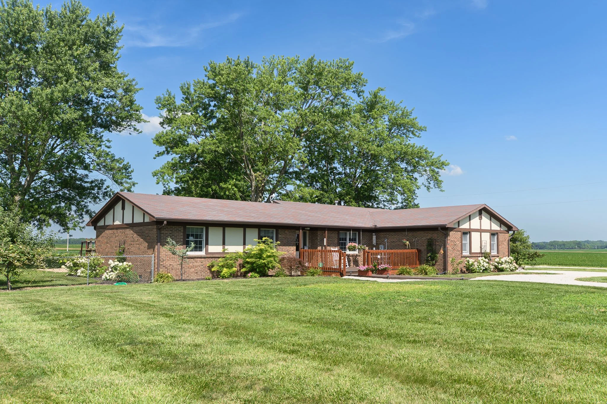 Peru, Indiana 3 Bedroom House for Sale at 6008 South 400 East, Peru, Indiana in Miami County Real Estate by REALTOR® Shelly Dyer of Dyer Homes | Front Exterior House View of Real Estate Property Listing | dyer-homes.com