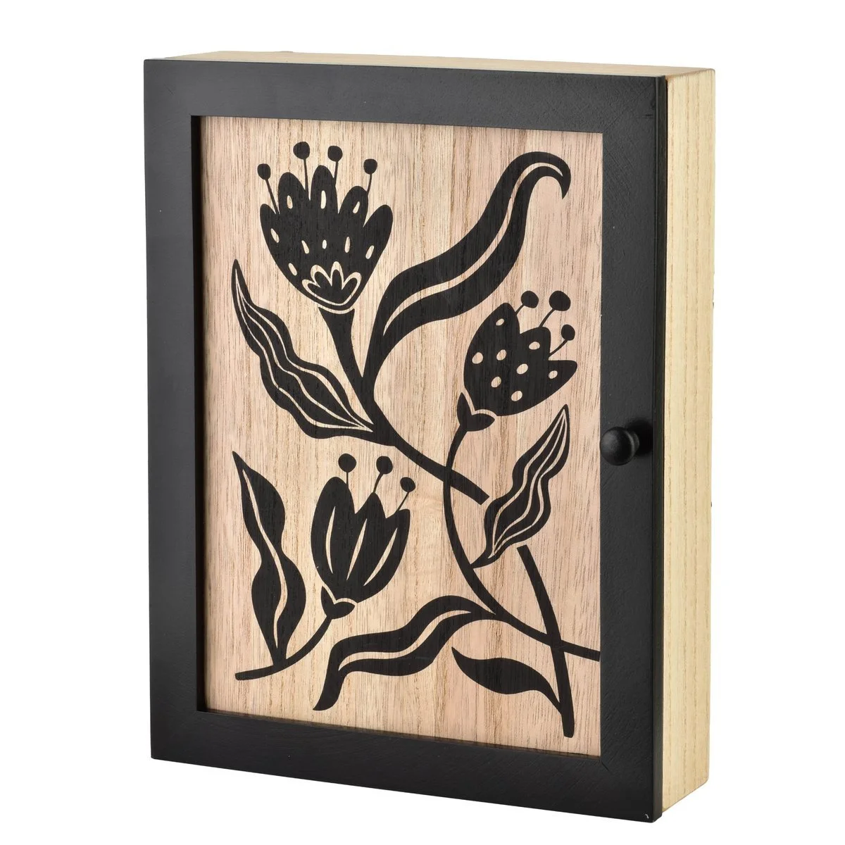 Κλειδοθήκη με φλοραλ μοτίβο