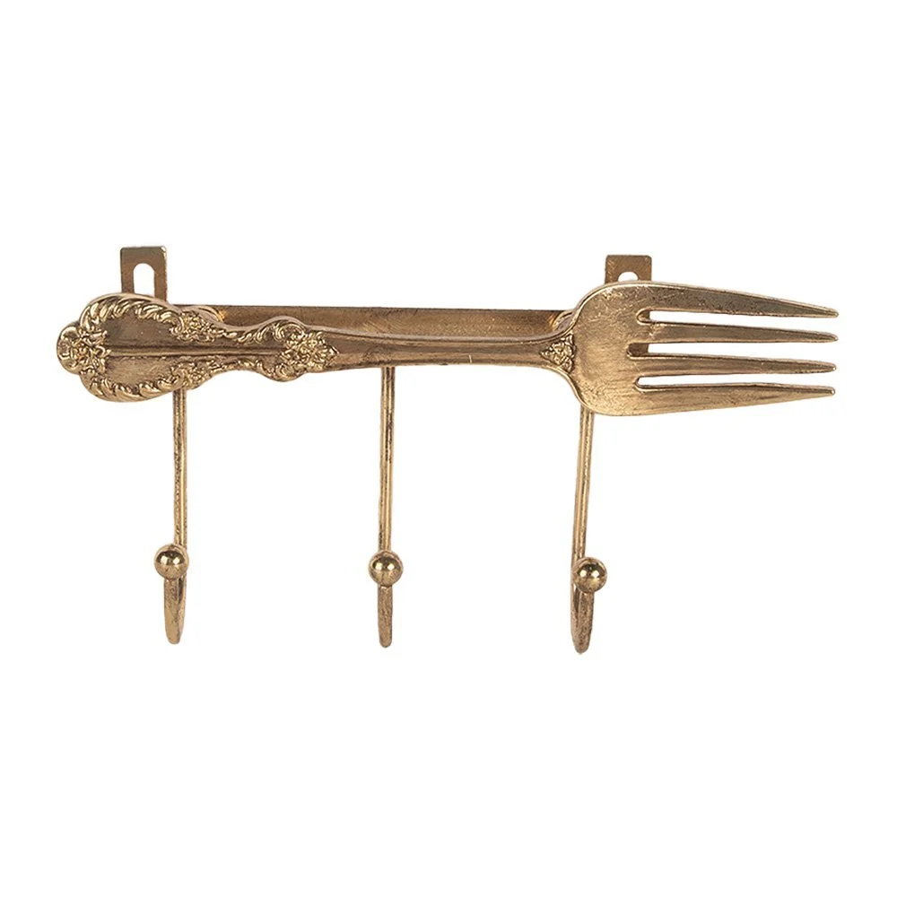 Κρεμάστρα χρυσό πιρούνι