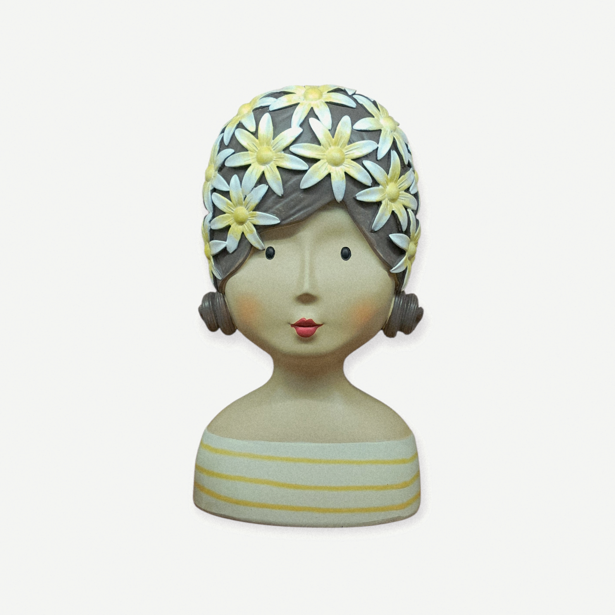 Κοπέλα με κίτρινα λουλούδια