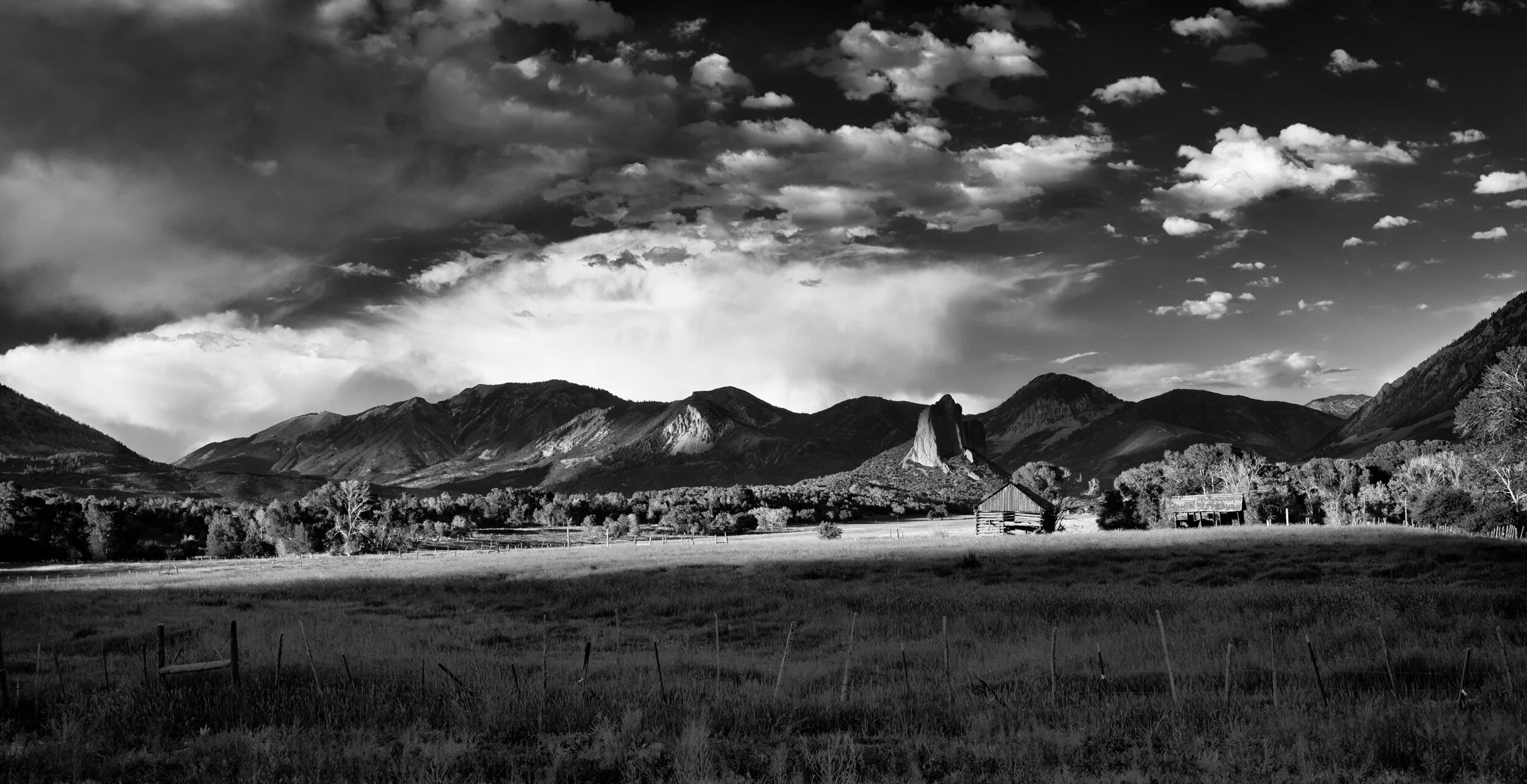 Passing Storm Woodfin Valley