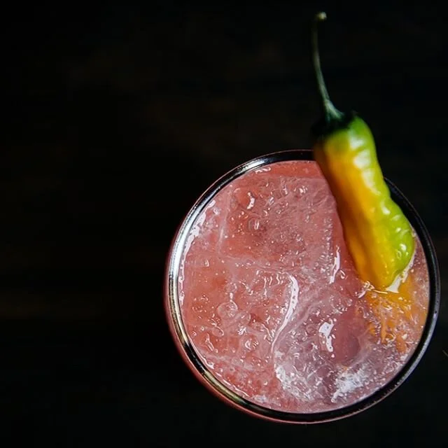 Something Spicy. Order it by name. #somethingspicy #cocktailofsummer