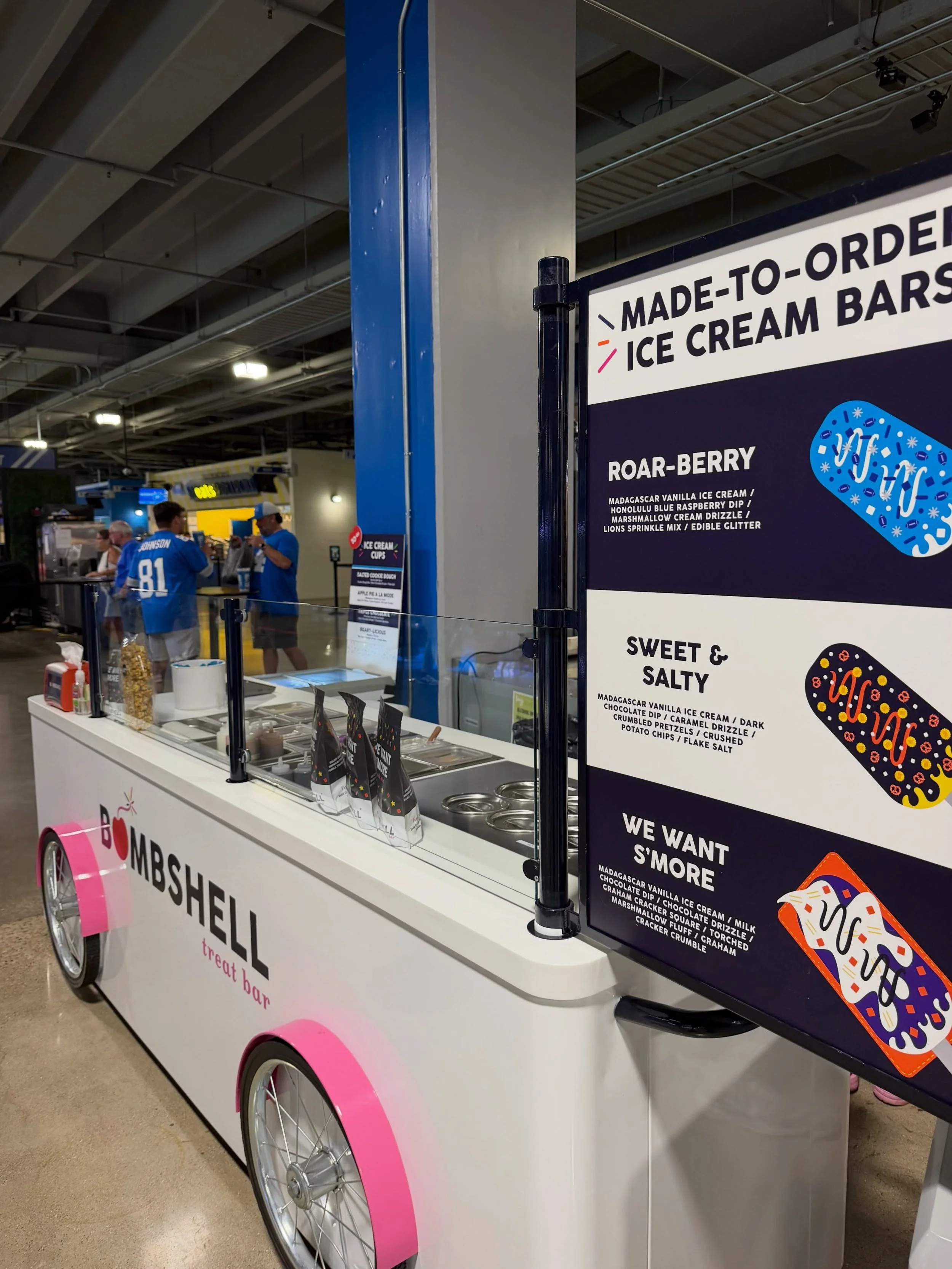 BACK AT FORD FIELD SUNDAY! 💙🎉

Seriously&hellip; what an absolute dream. Little did we know when we started this little ice cream business that we&rsquo;d one day be serving up treats at every home Lions game! 🥹🍦🦁

Come see us, grab an ice cream