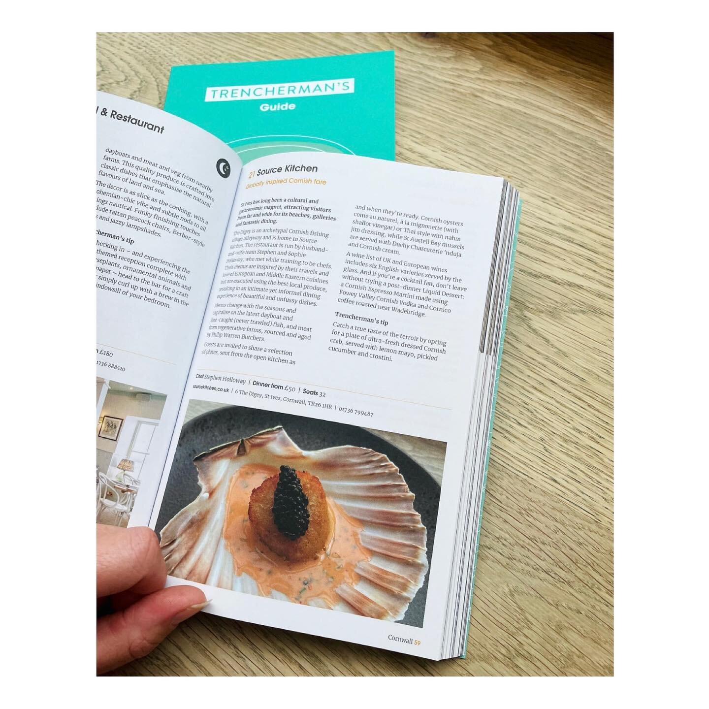 We&rsquo;re very excited to have been asked to be in the new edition of the Trencherman&rsquo;s Guide 2023. The guide is hugely prestigious and showcases some of the best restaurants we have down in the South West, so were really proud to be included