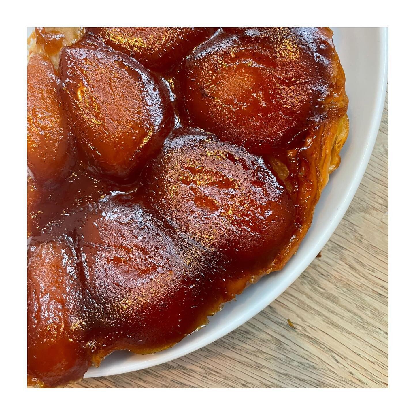 British Apple Tarte Tatin featuring as the French inspired dessert on our Beaujolais Nouveau menu this eve&hellip; get it before its gone / eaten by the kitchen!