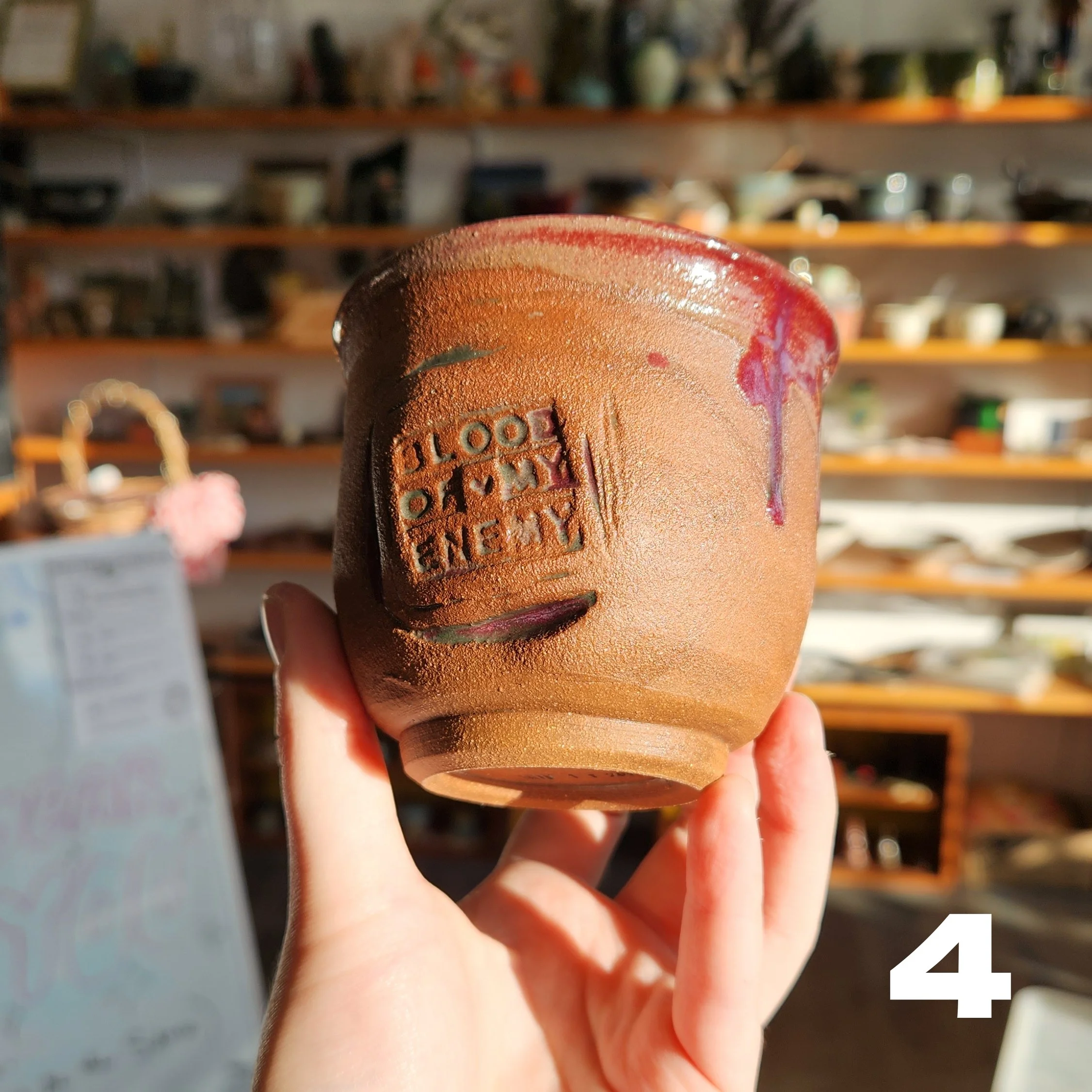 Blood Of My Enemies Cup — Salish Sea Ceramic Studio